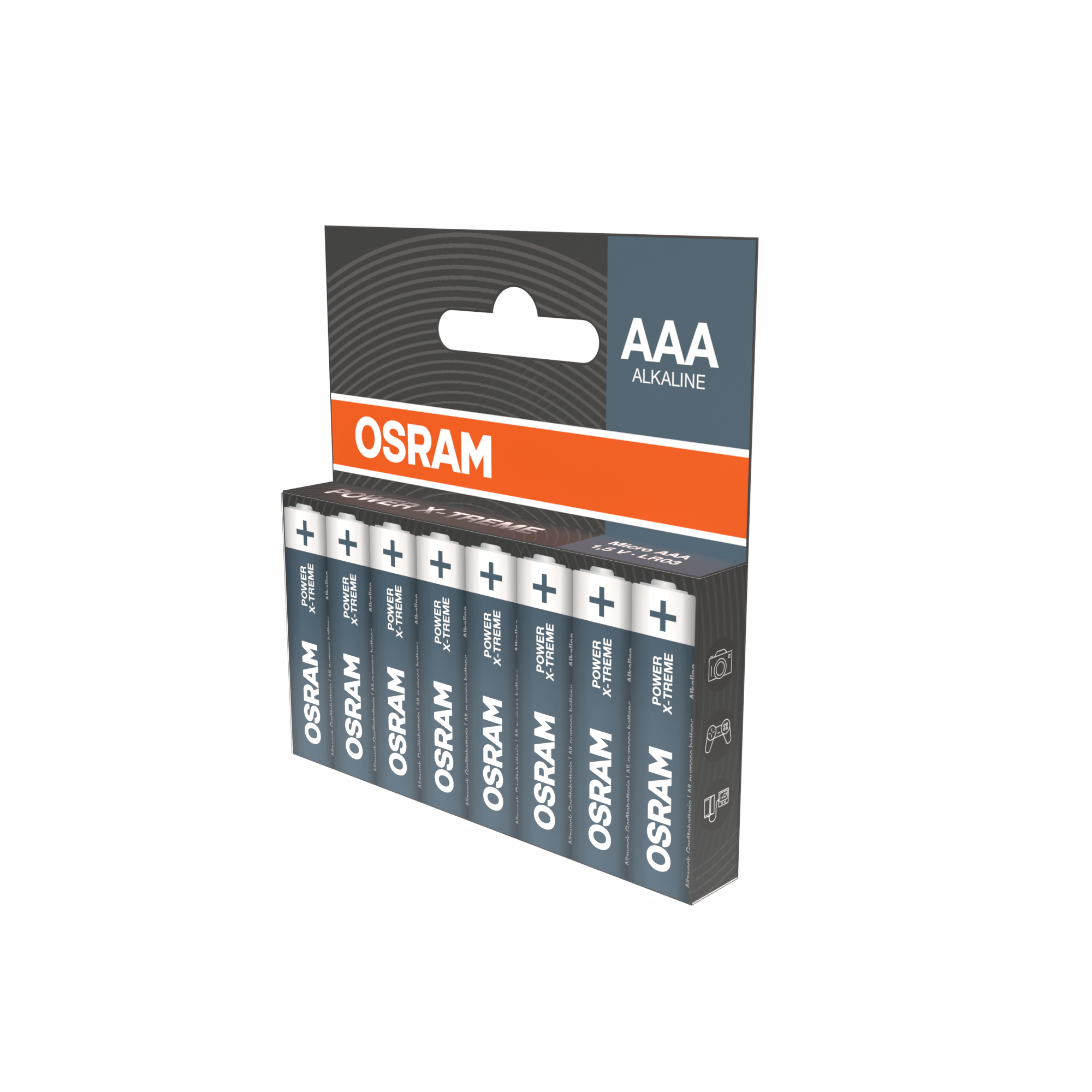 OSRAM Batterie Alkaline AAA LR03 POWER X-TREME