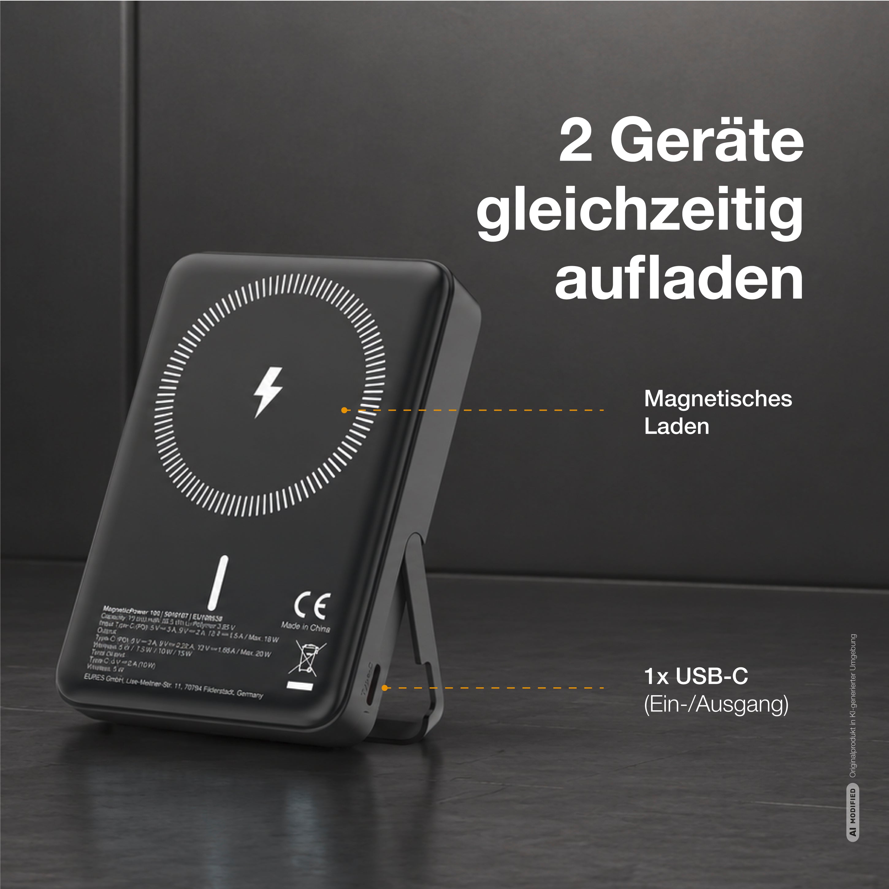 OSRAM Powerbank MagneticPower 100, 10.000 mAh