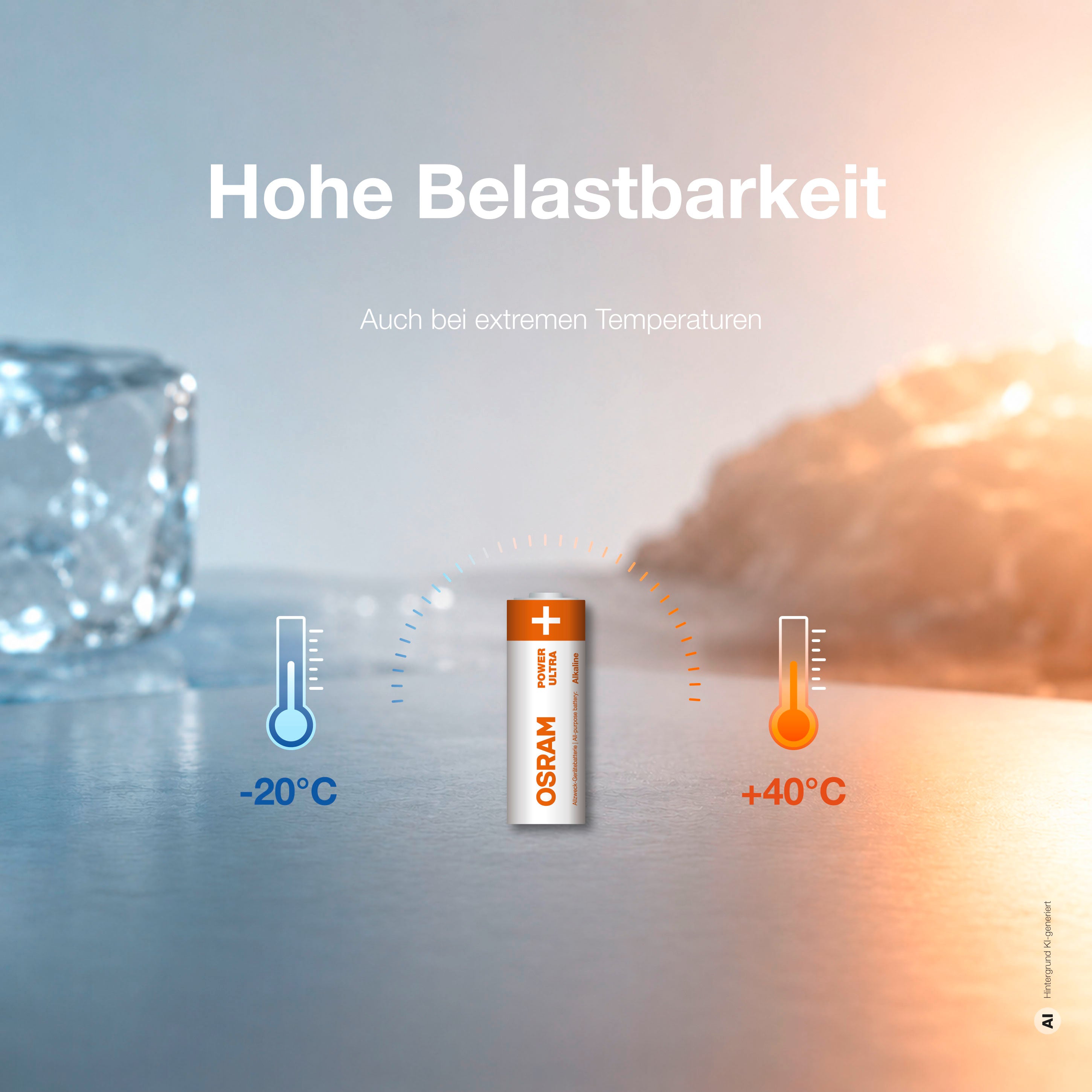 OSRAM Batterie Alkaline A23 LRV08 POWER ULTRA