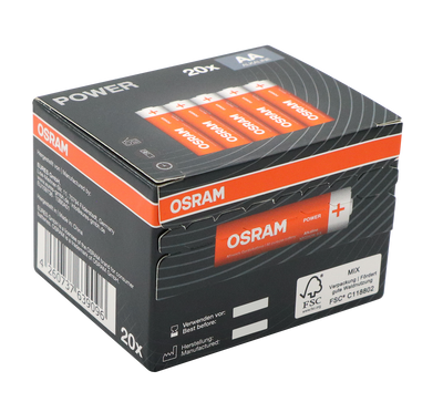 OSRAM Batterie Alkaline AA LR6 POWER