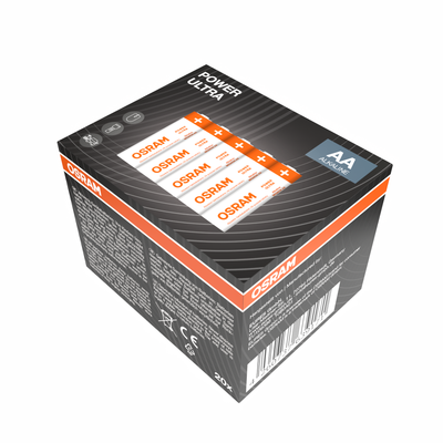 OSRAM Batterie Alkaline AA LR6 POWER ULTRA