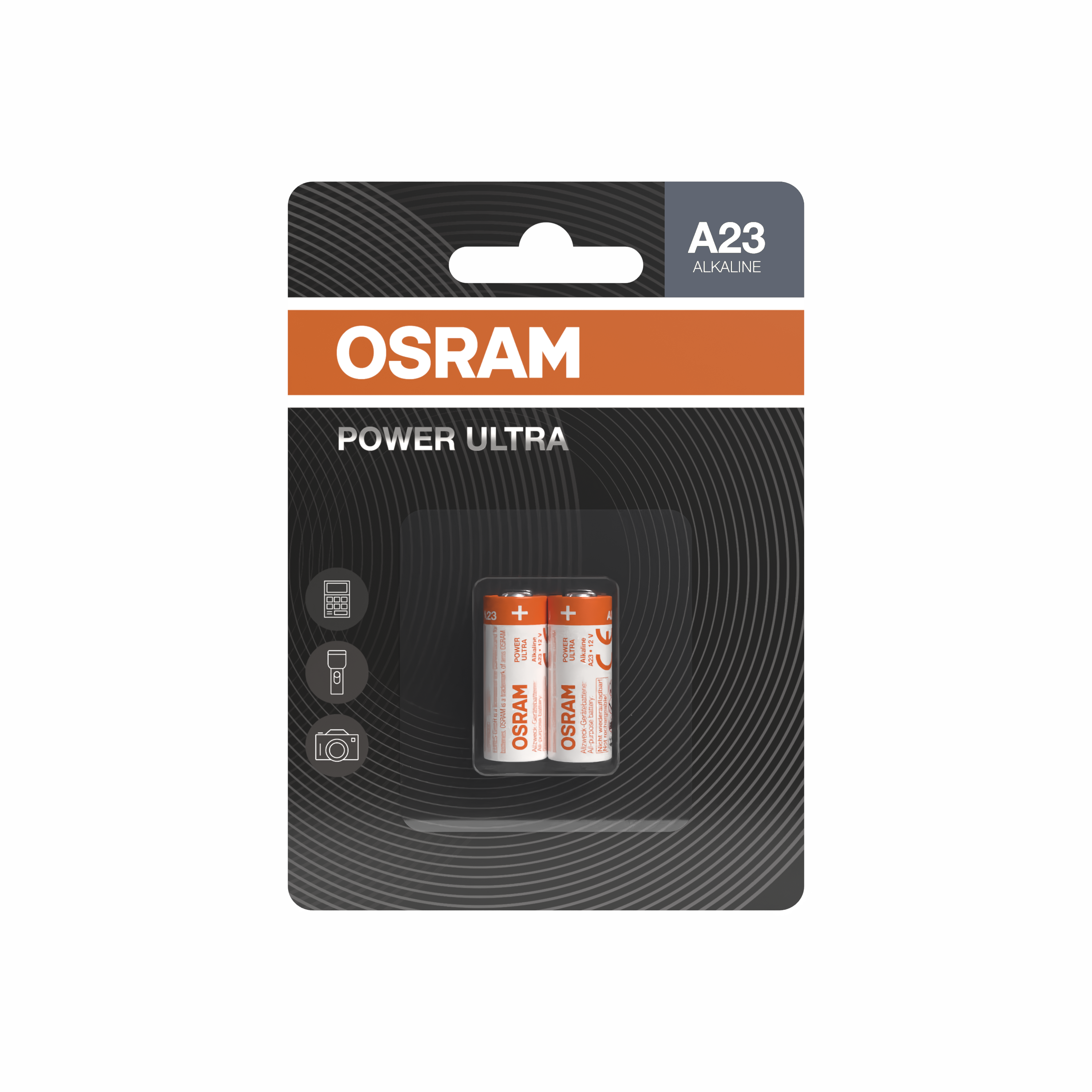OSRAM Batterie Alkaline A23 LRV08 POWER ULTRA