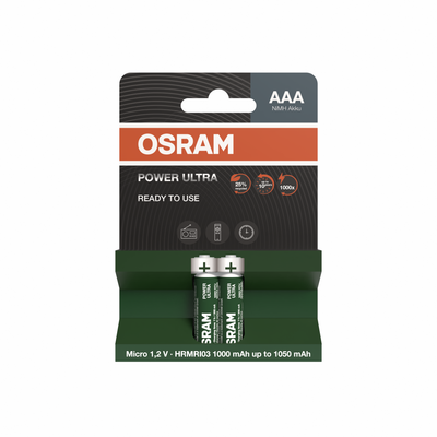 OSRAM NiMH Akku RTU AAA HRMRI03 POWER ULTRA