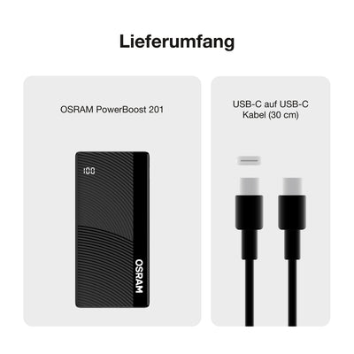 OSRAM Powerbank PowerBoost 201, 20.000 mAh