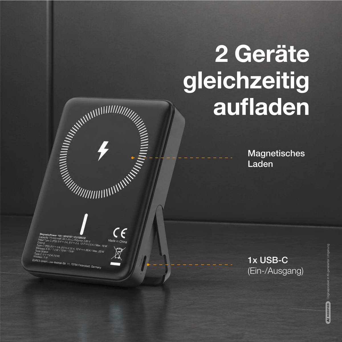 OSRAM Powerbank MagneticPower 100, 10.000 mAh