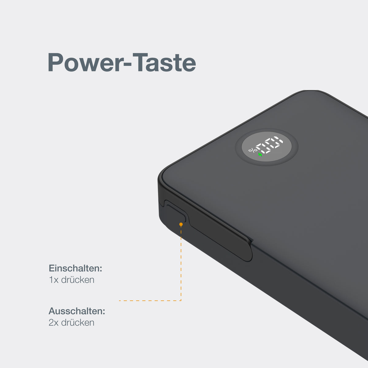OSRAM Powerbank MagneticPower 100, 10.000 mAh