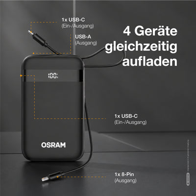 OSRAM Powerbank PowerConnect 200, 20.000 mAh