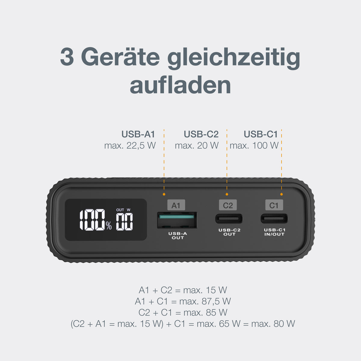 OSRAM Powerbank PowerUltra 200, 20.000 mAh