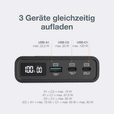 OSRAM Powerbank PowerUltra 200, 20.000 mAh