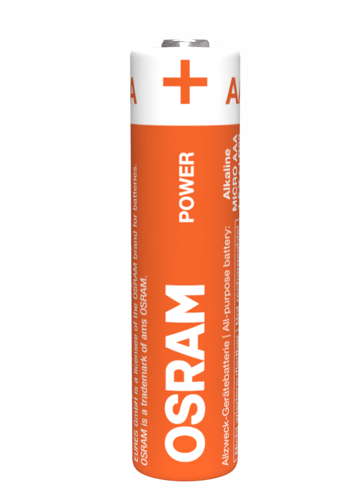 OSRAM Batterie Alkaline AAA LR03 POWER
